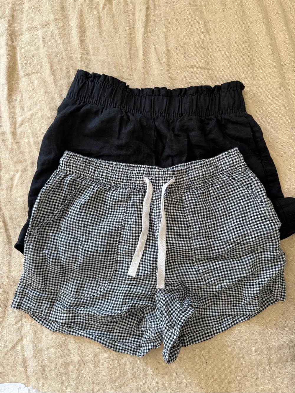 Quince linen shorts small